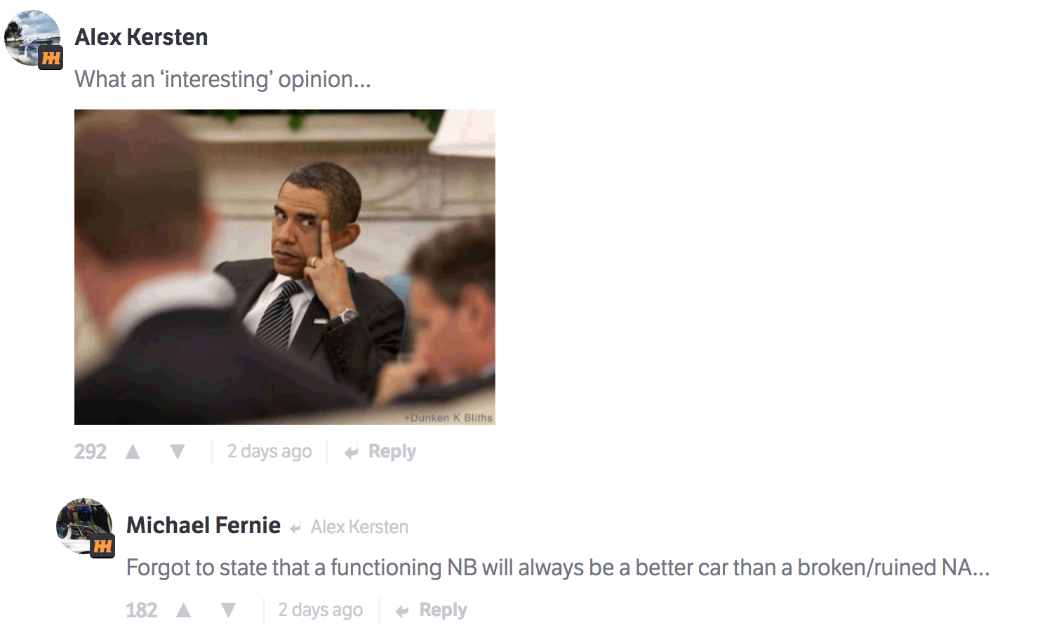 The 10 Best Comments On CT Last Week