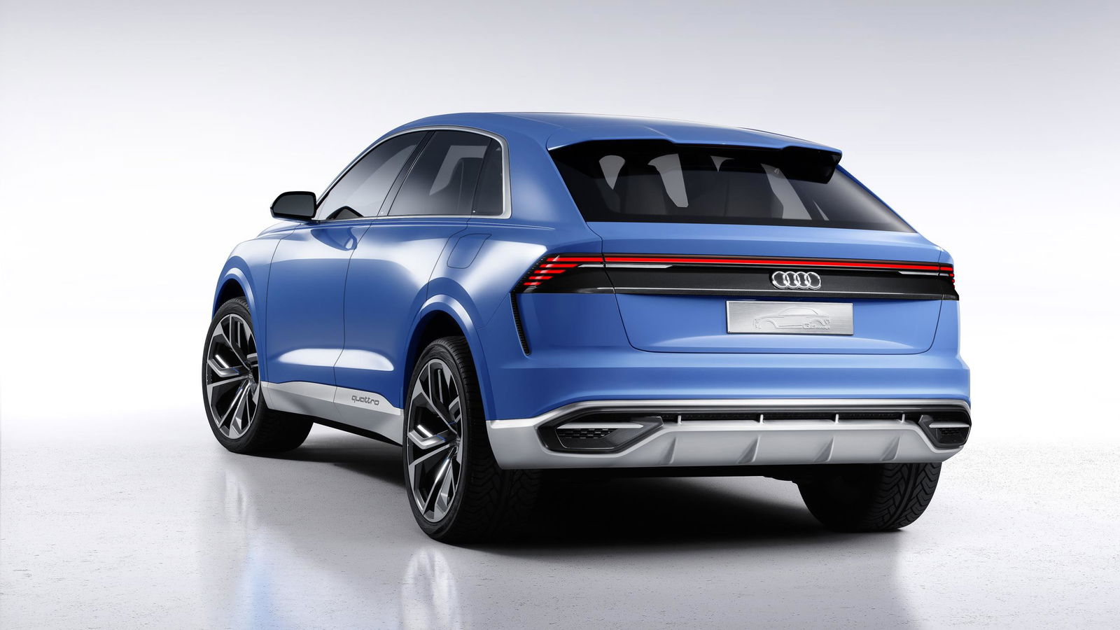 The Audi Q8 Concept Is A Coupe-Ish SUV With An Unbelievably Massive Grille
