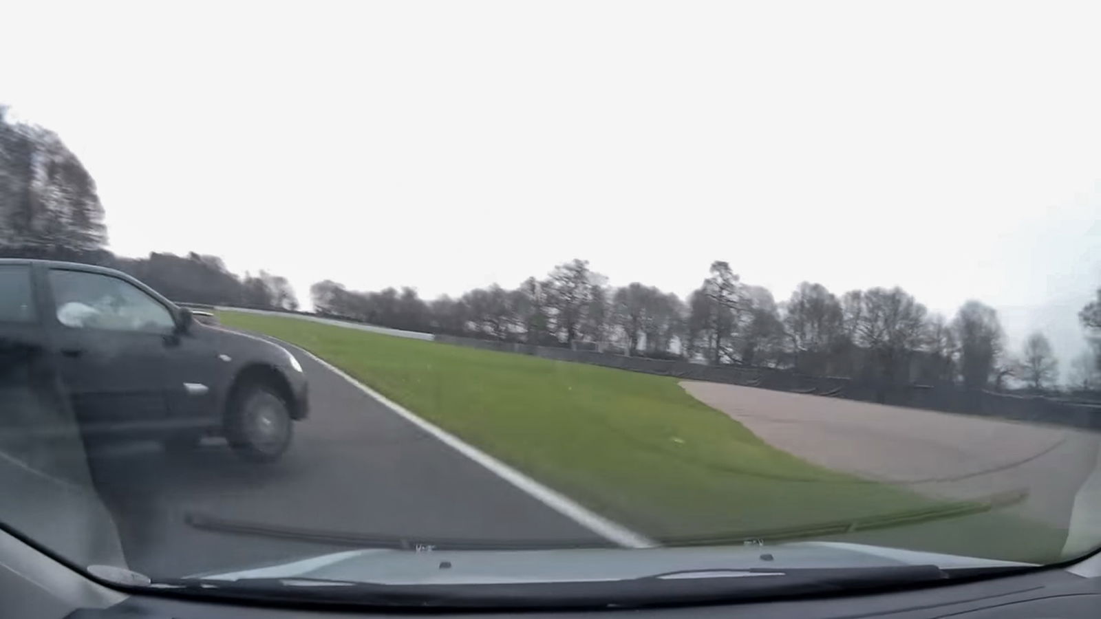 This Is What Happens When You Combine A Track Day With An Idiot