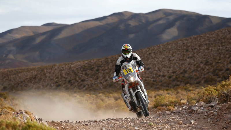 Dakar Rider Gets Struck By Lightning But Still Manages To Finish Stage