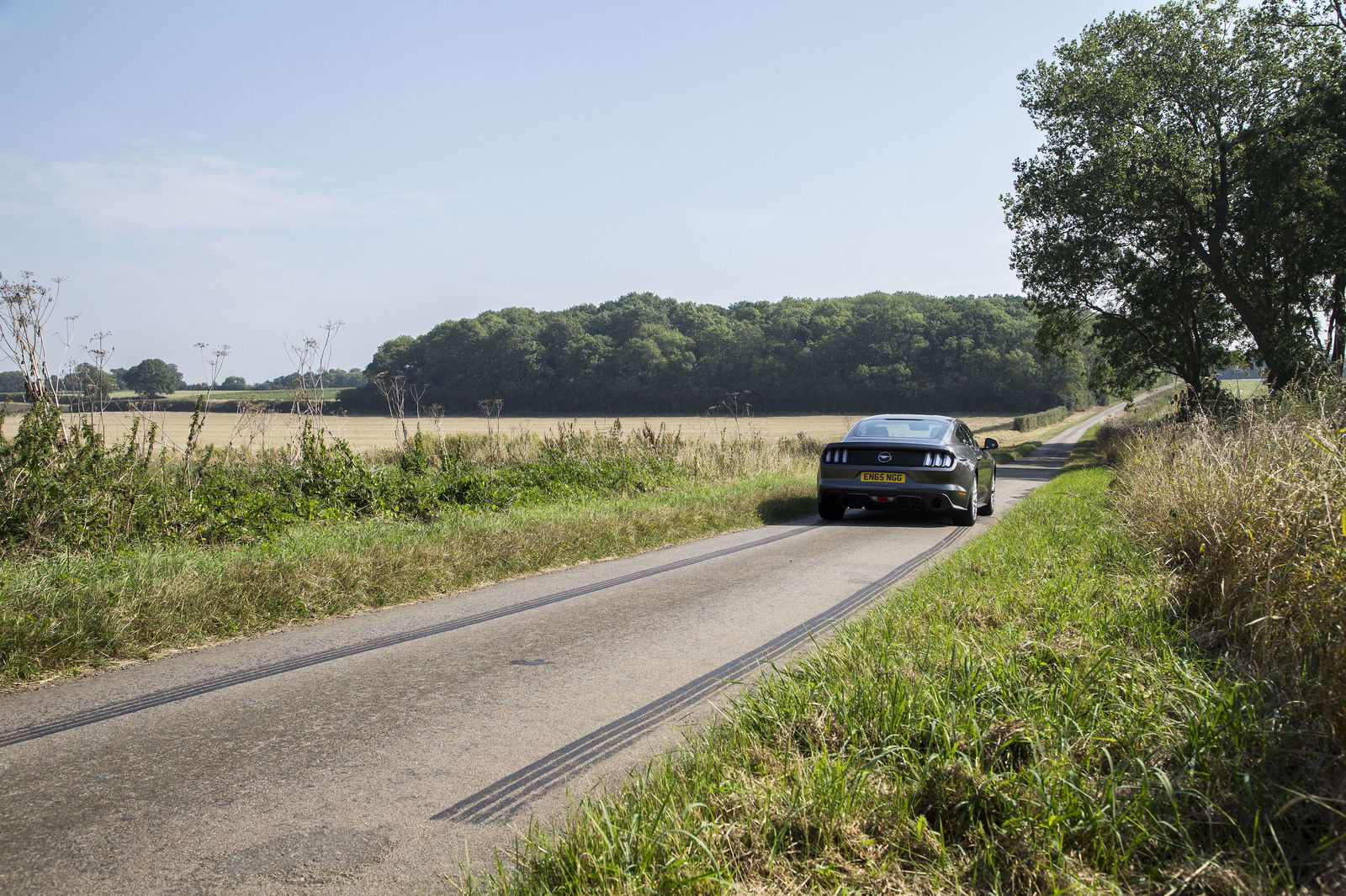 The Ecoboost may be down on power and cylinders, but it's still up for old school RWD fun...