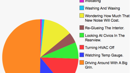 Car Life In Pie Charts - Part 2 (Warning - still savage).