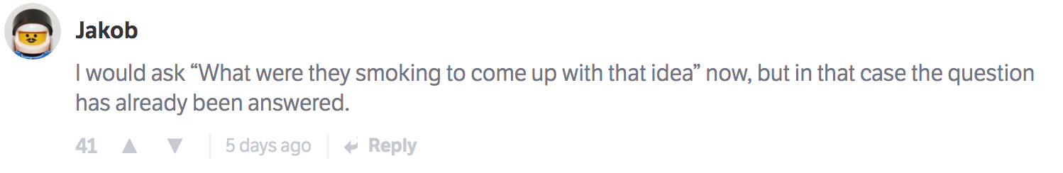 The 10 Best Comments On CT Last Week