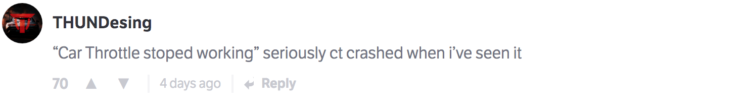 The 10 Best Comments On CT Last Week