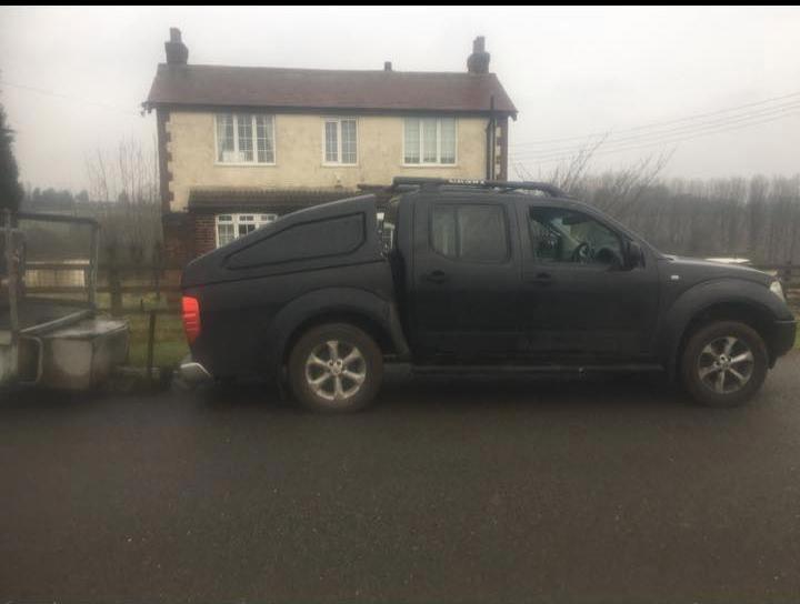 Image: Facebook/Nissan Navara snapped chassis group