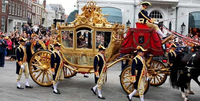 The Dutch Golden State Coach, built by Spyker