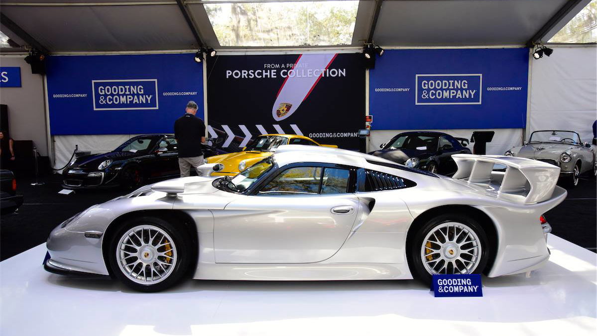 A Porsche 911 GT1 Straßenversion Just Sold At Auction For Nearly £5 Million