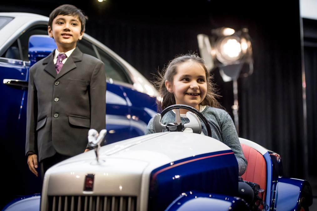 Rolls-Royce Has Built A One-Off Electric Toy Car For A Children's Hospital
