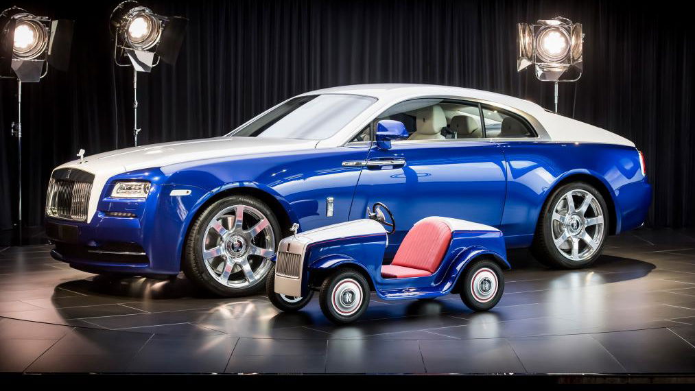 Rolls-Royce Has Built A One-Off Electric Toy Car For A Children's Hospital