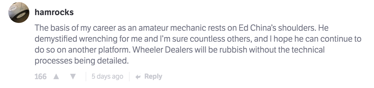 The 10 Best Comments On CT Last Week