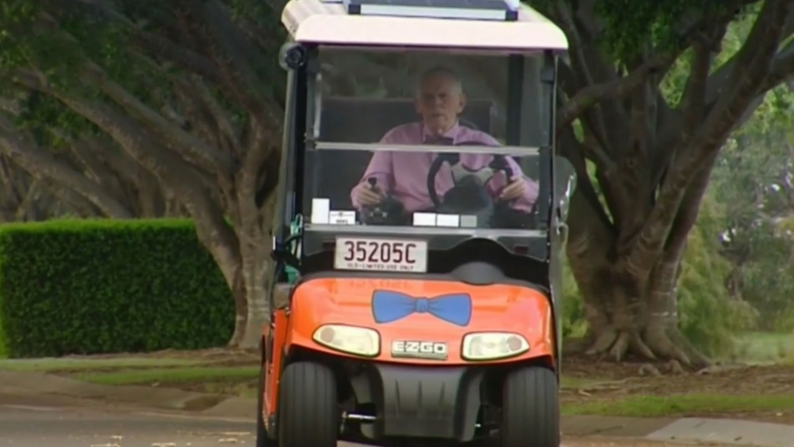 92-Year-Old Cautioned By Police For Speeding In Golf Buggy