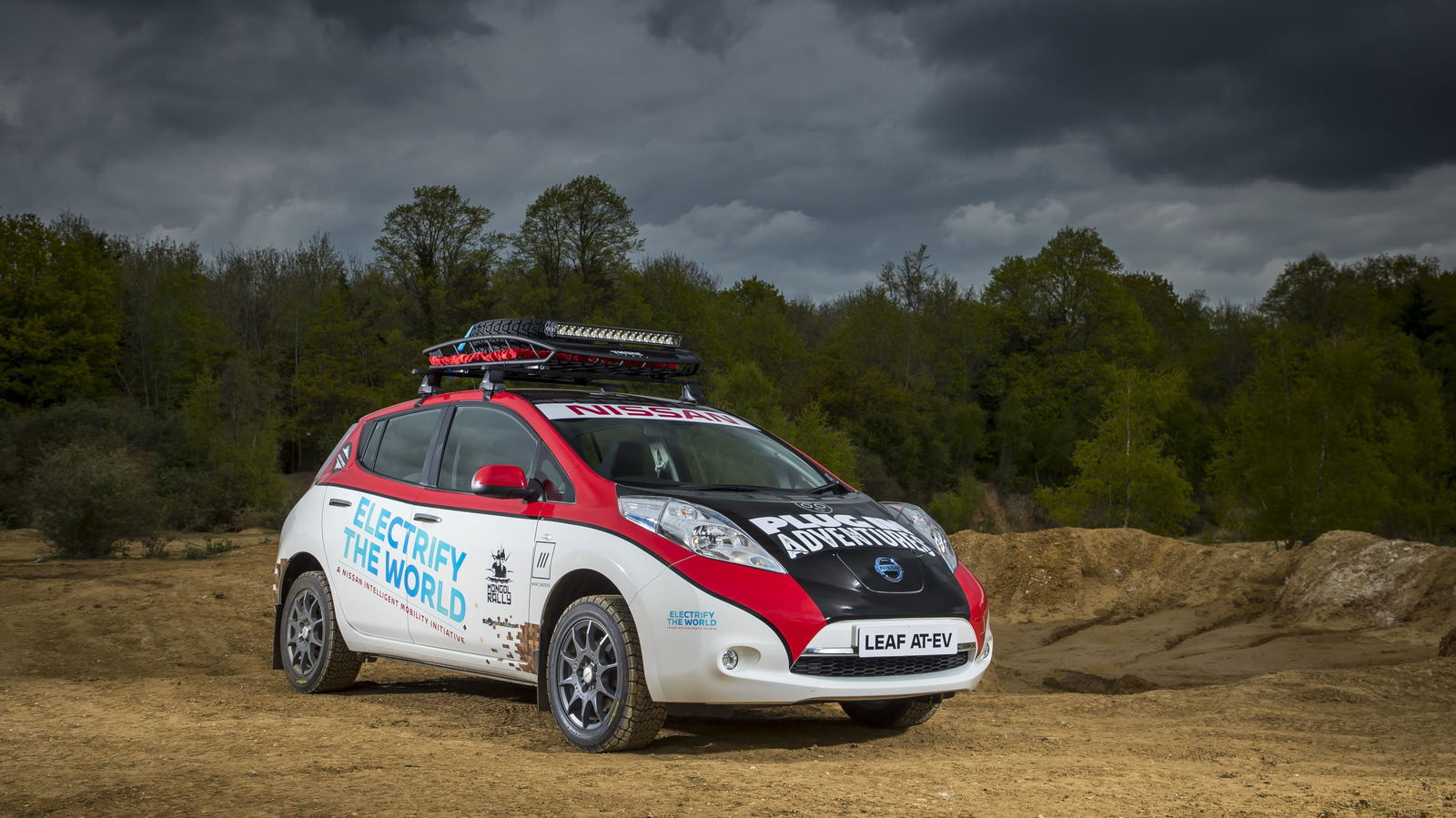 An EV Adventurer Is Driving The Mongol Rally In A Nissan Leaf