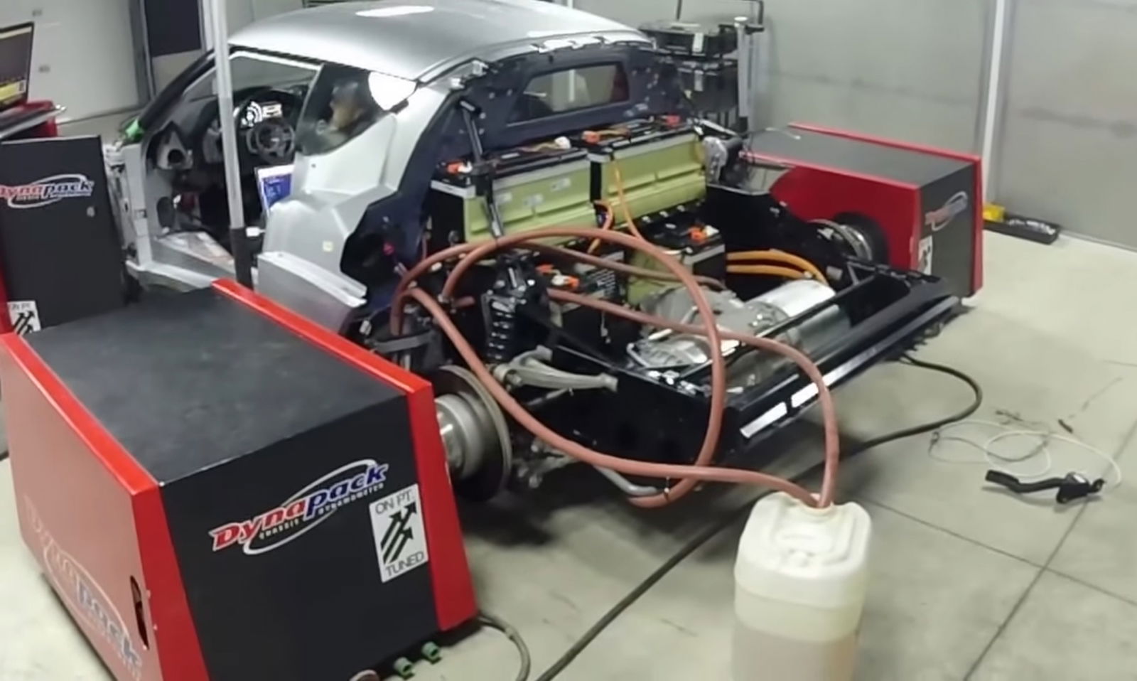 This Crazy Lotus-Tesla Project Has Maxed Out A Dyno
