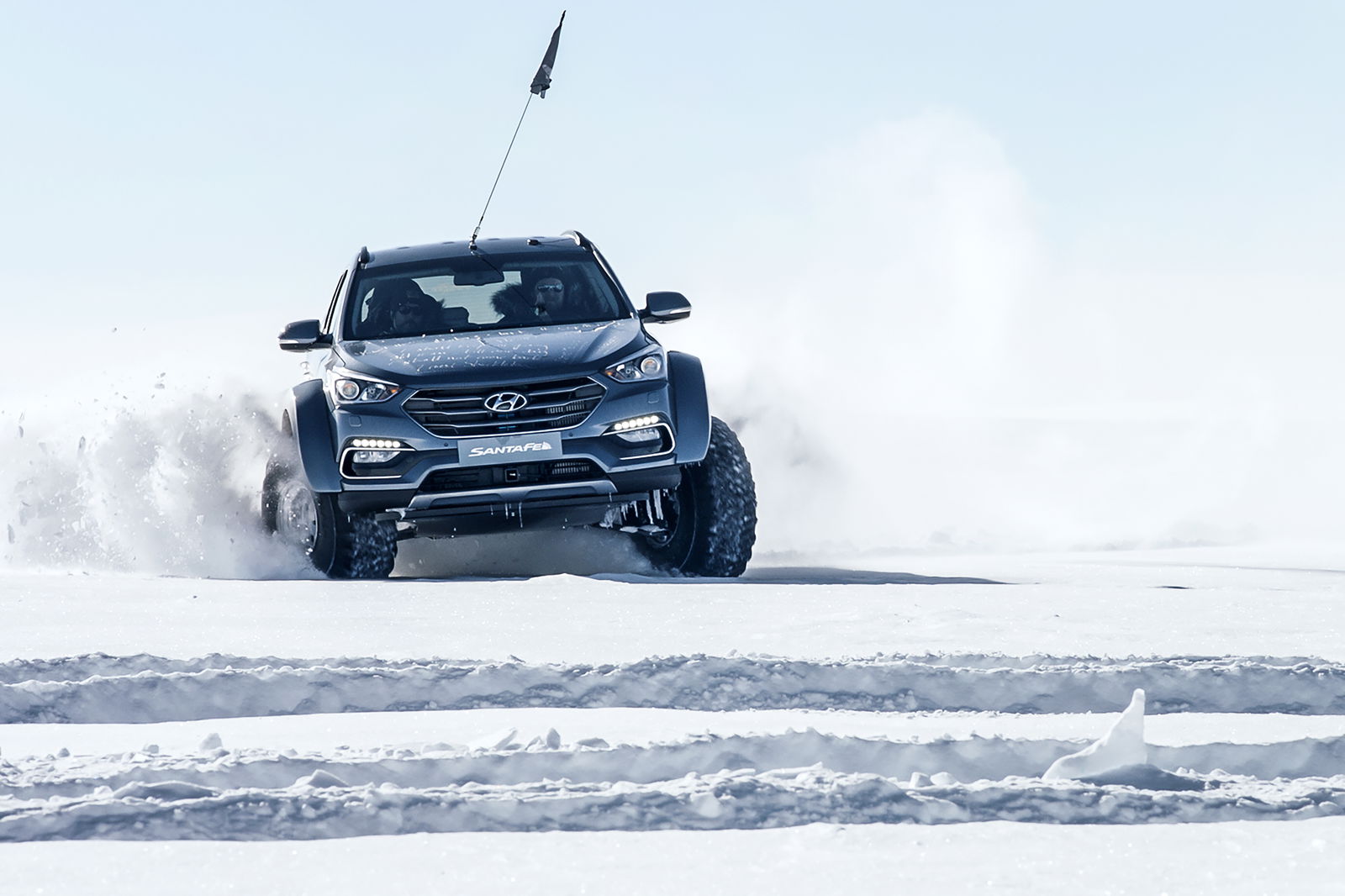 Hyundai Has Crossed The Antarctic In A Mostly Standard Santa Fe