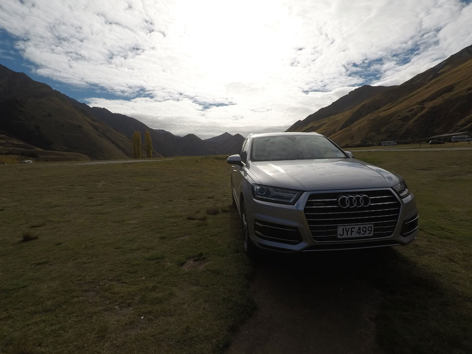 By off-road I don't mean proper off-road, but just about what this car was designed to handle: gravel roads, wet grass and relatively steep inclines.