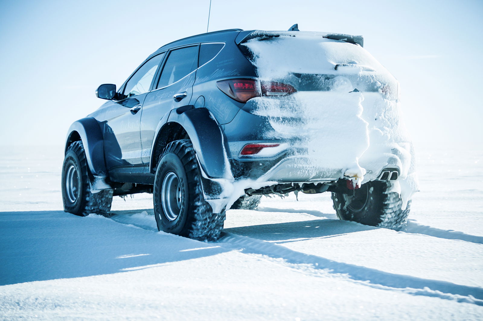 Hyundai Has Crossed The Antarctic In A Mostly Standard Santa Fe
