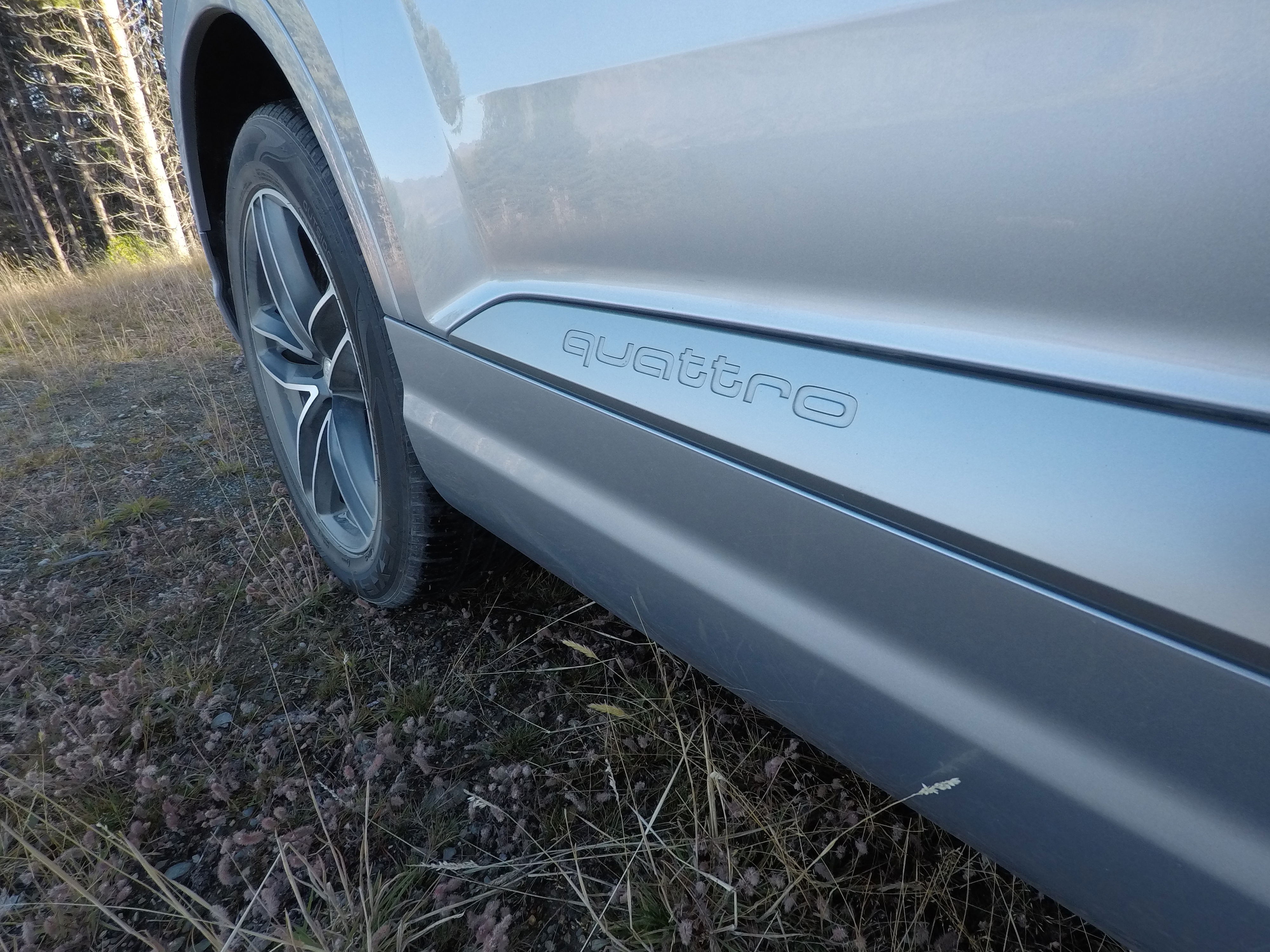 Quattro system is not only handy on loose surfaces but also on the mountain roads, especially when driving through hairpins.
