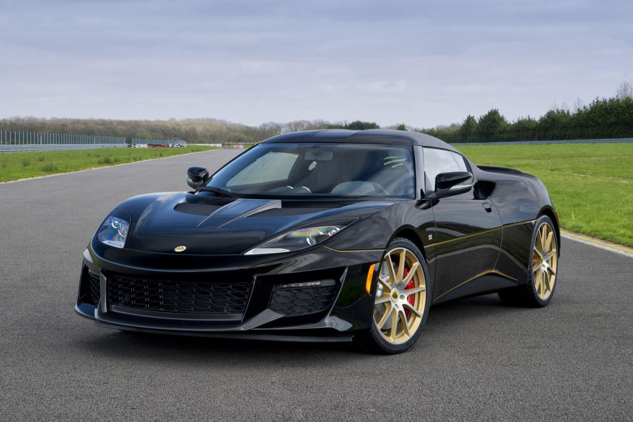 Feast Your Eyes On The Special Black And Gold Lotus Evora Headed Only For The US