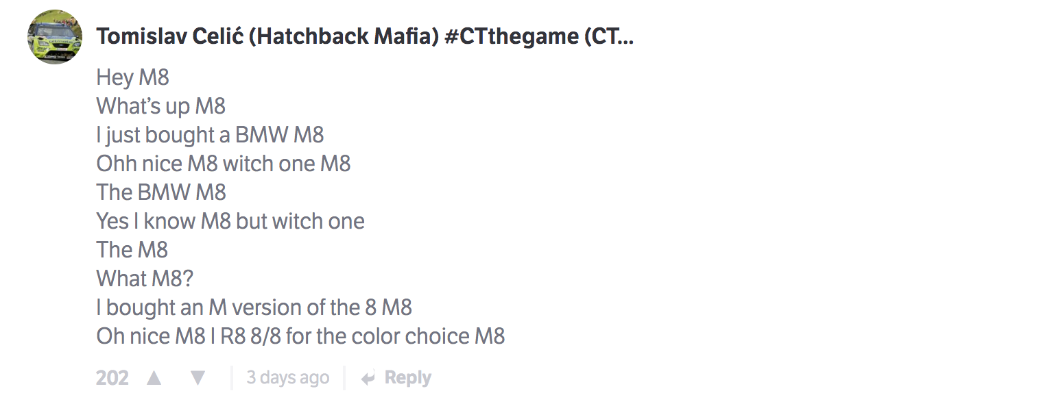 The 10 Best Comments On CT Last Week