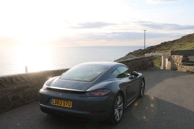 The 718 is amongst the best cars for this kind of trip. Its comfortable on motorways and yet, once you hit some Welsh B-roads, it gives you smiles for days.