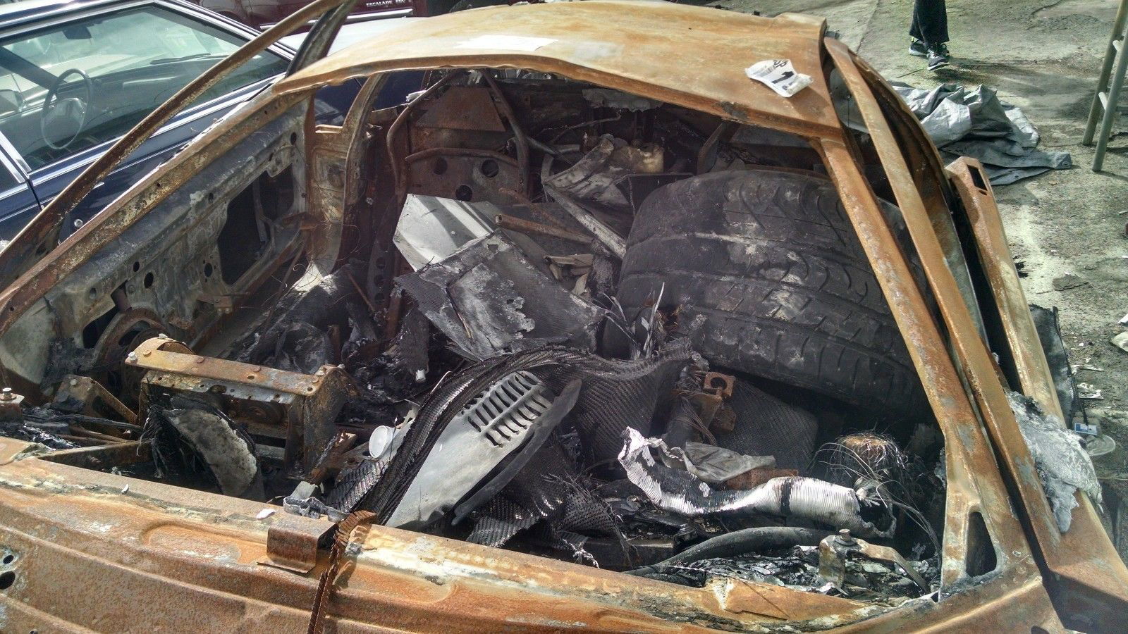 Would You Buy This Burned-Out Lamborghini For £13,000?