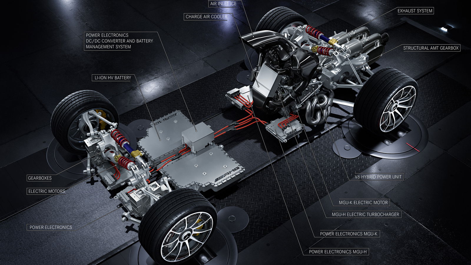 Behold, The Glorious Guts Of The Mercedes-AMG Project One