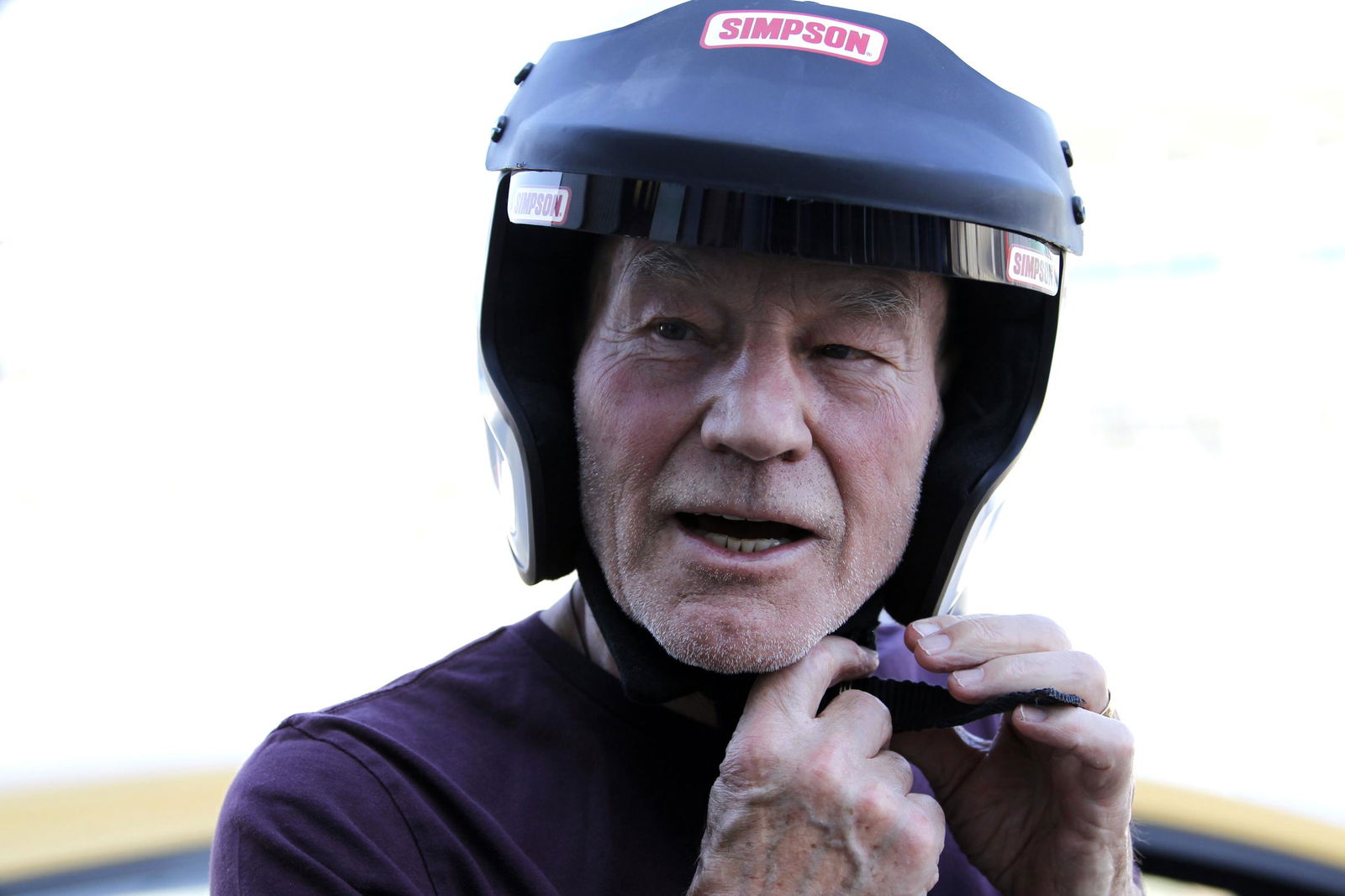 Acting Legend Sir Patrick Stewart Is Going Classic Car Racing