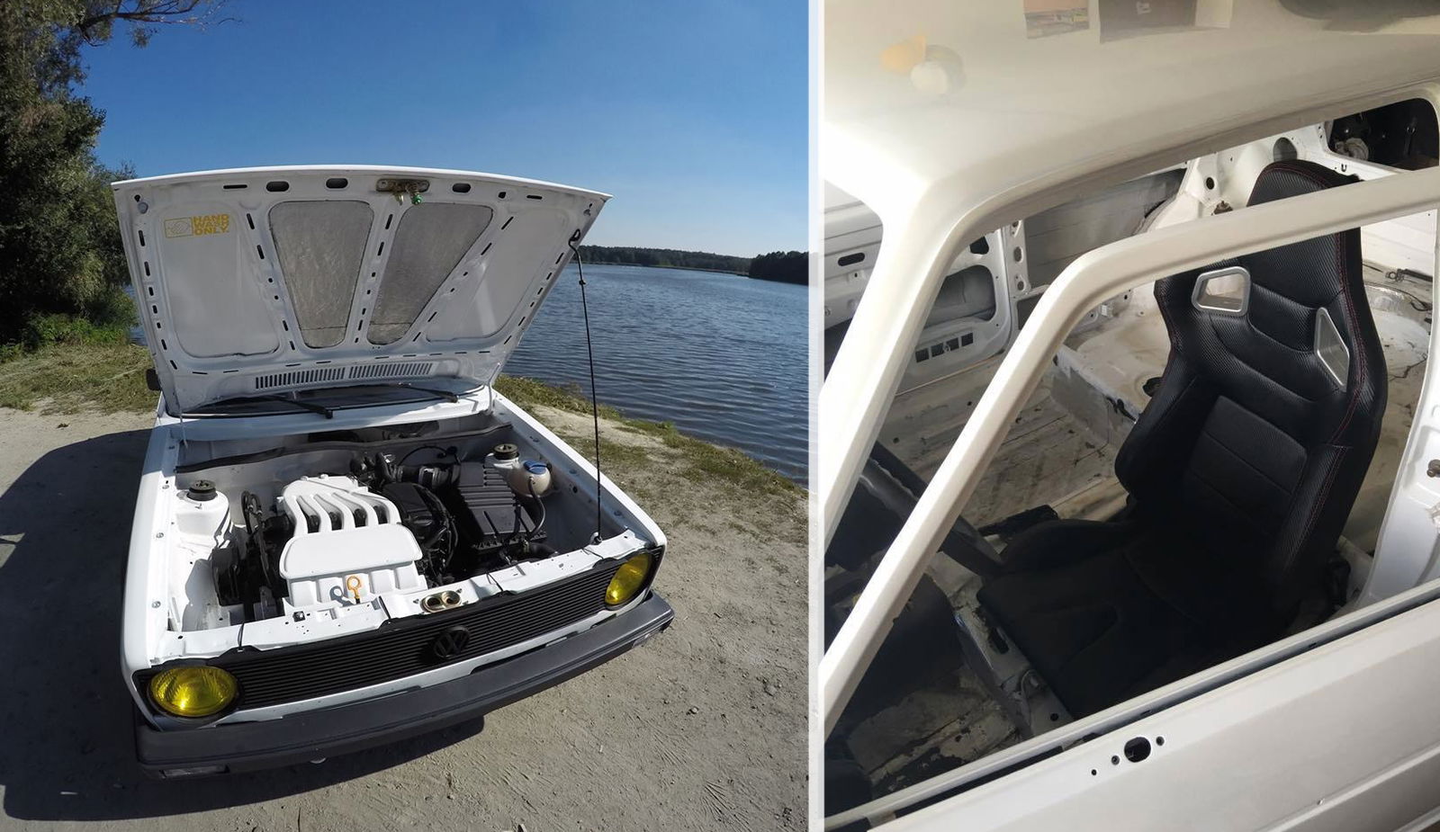 This V5-Swapped MkI Golf Is The Project Car We Wish Was Cheaper