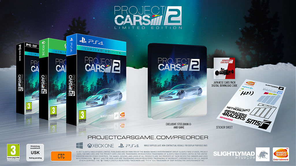 You Can Now Pre-Order Project Cars 2
