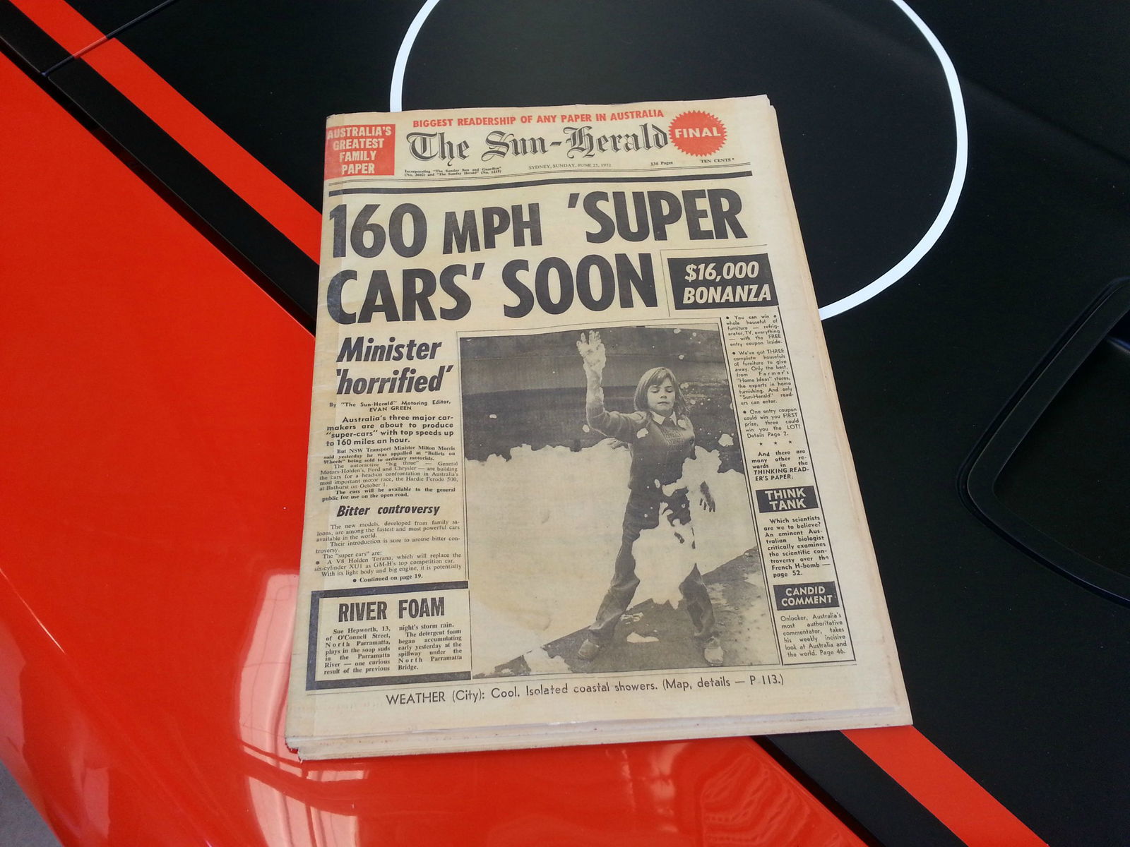 The 1972 Supercar Scare