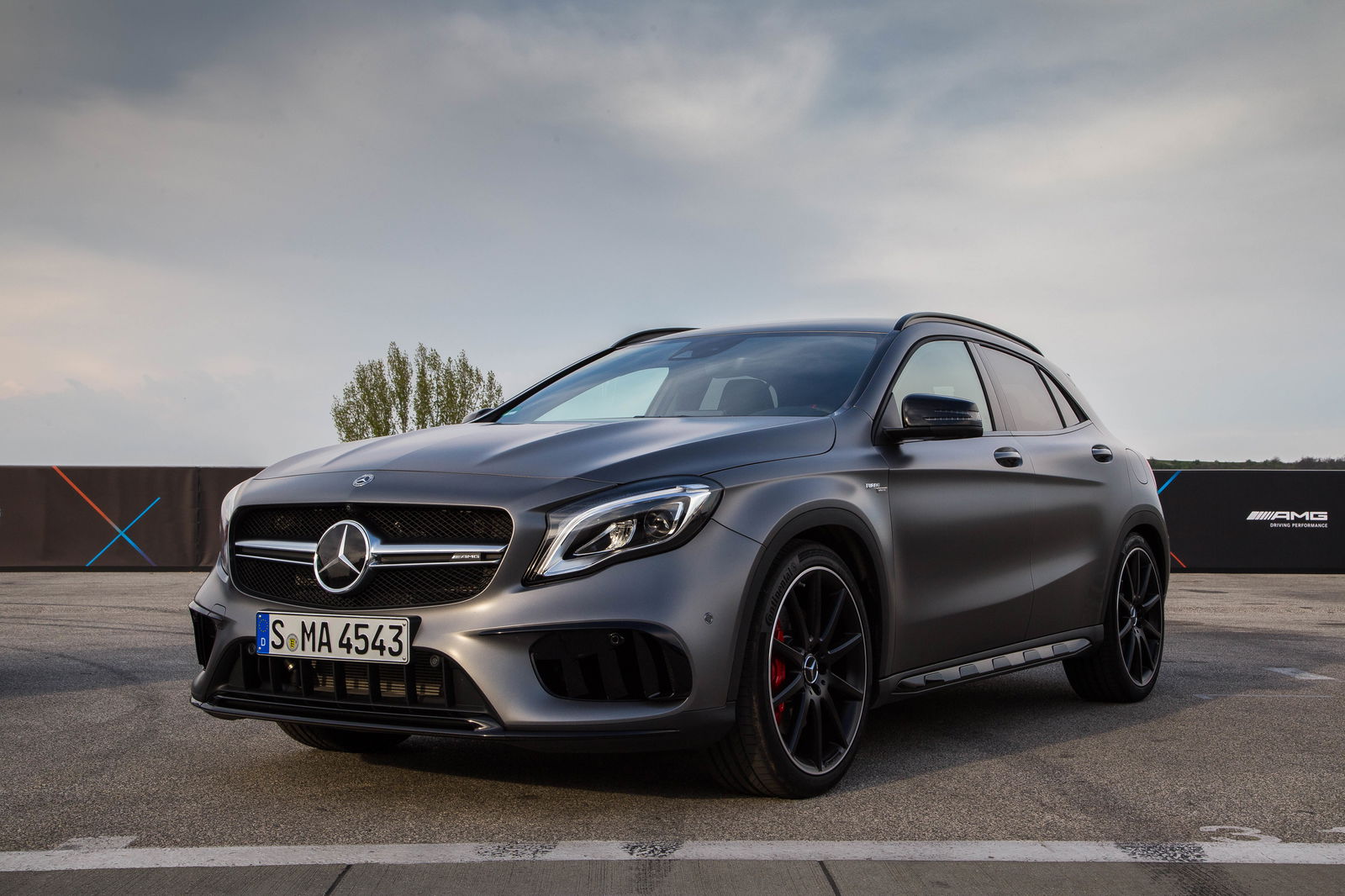 The GLA crossover will be updated