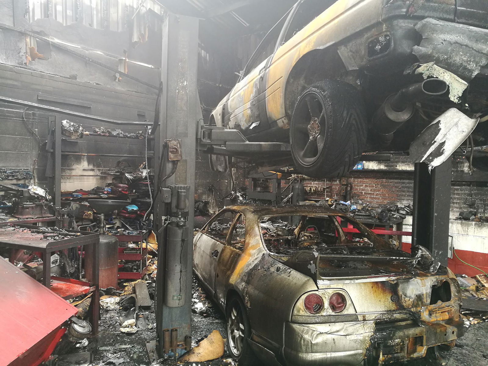 Workshop Full Of Skylines Burned To The Ground In Devastating Fire