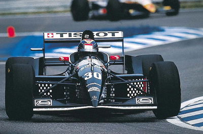 Sauber's alliance with Mercedes and Ilmor was coming to an end in 1994. (HH Frentzen, Sauber C13, 1994)