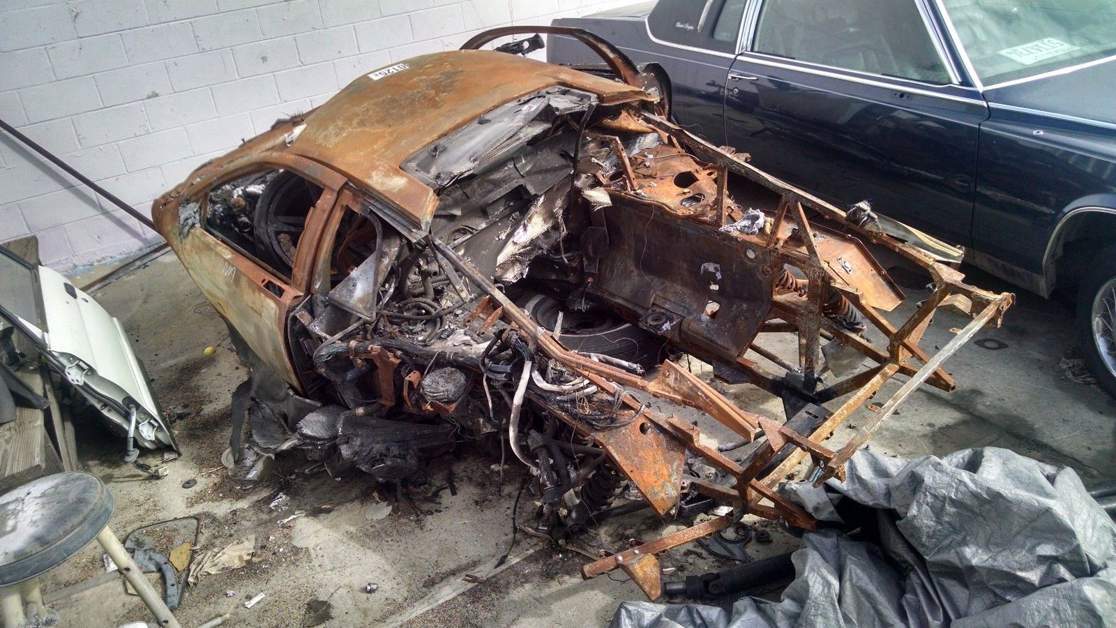 Would You Buy This Burned-Out Lamborghini For £13,000?