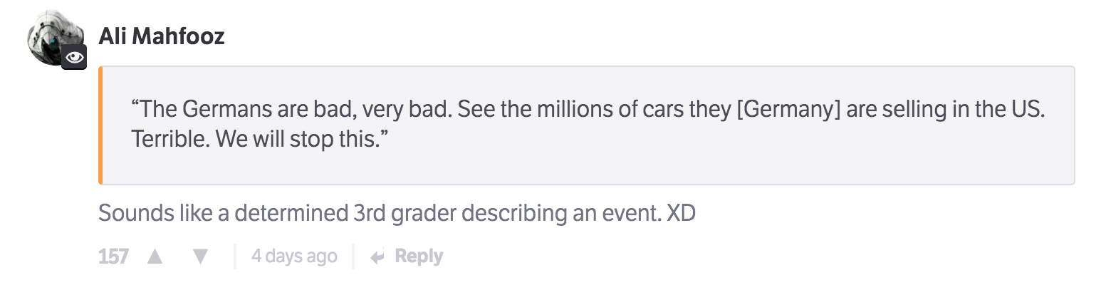 The 10 Best Comments On CT Last Week