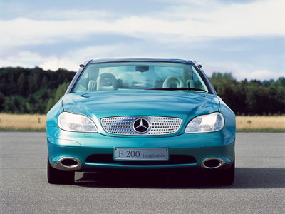 This car also had a design feature that would be found on the SLR Mclaren and SLS.