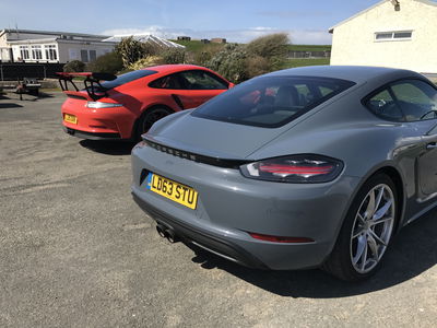 Cheekily parked up next to a GT3 RS for a couple of photos...