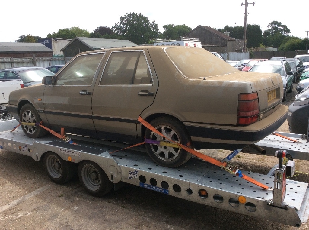 This Lancia Thema Barn Find Needs To Be Saved Immediately!