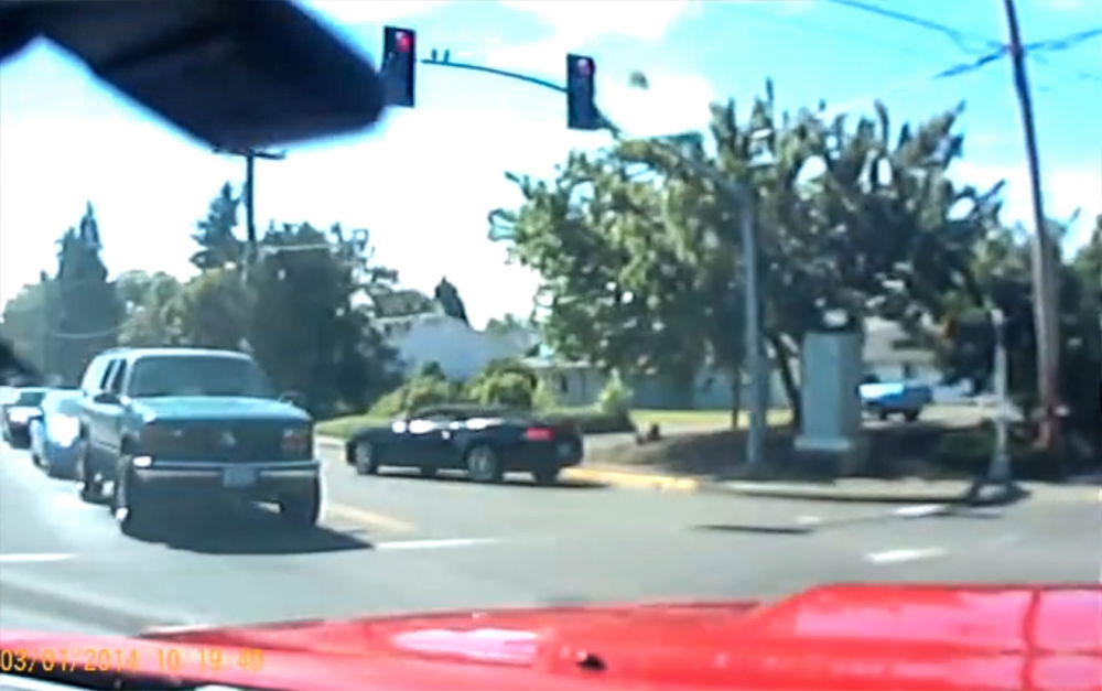 Watch This Camaro's Bizarre But Deserved Crash And Try Not To Laugh