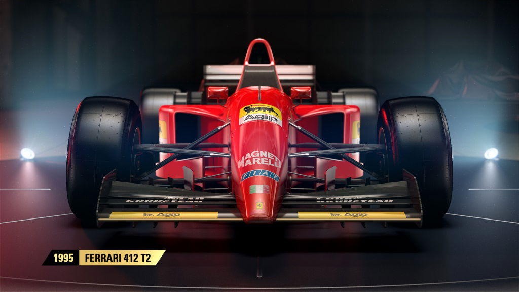 Four Classic Ferrari F1 Cars Will Be In The New F1 2017 Game