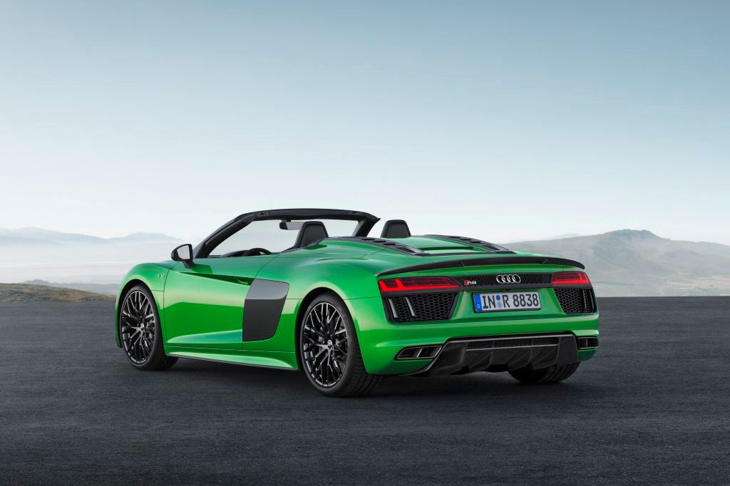 The Audi R8 V10 Plus Spyder Is 602bhp Of Noise And Sky
