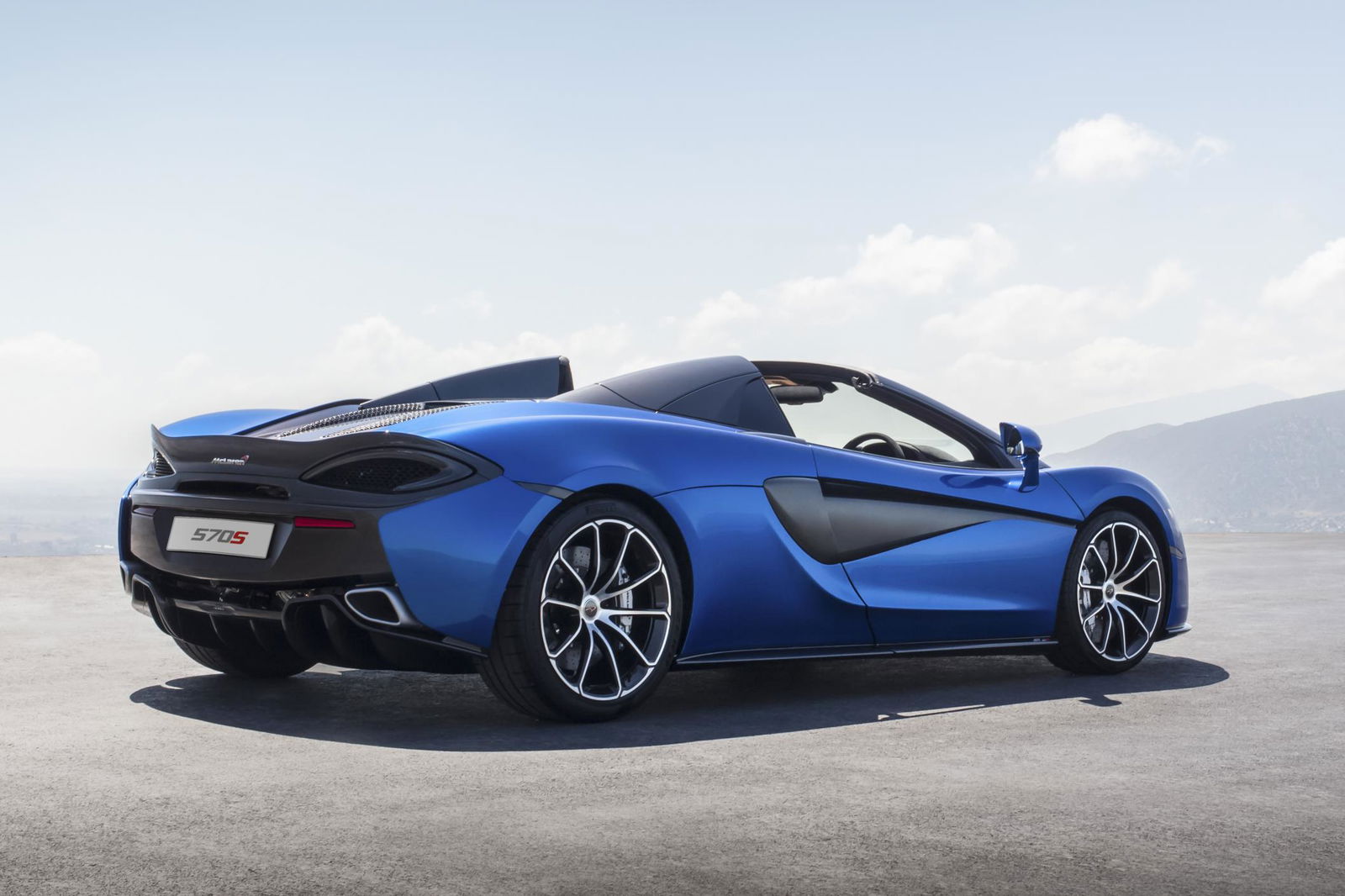 McLaren's New 570S Spider Is A Seriously Effective Way To Dry Your Hair