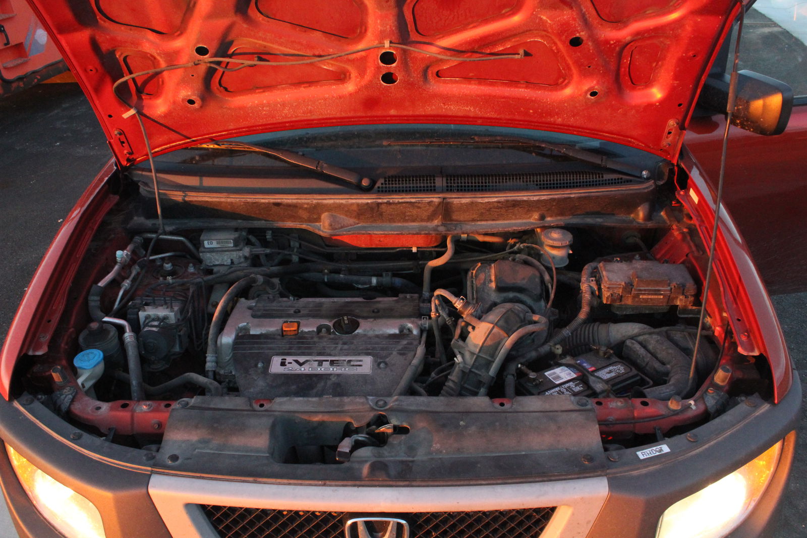 The K24A4 was a reliable engine, and would have put down plenty of power and torque had it been in a smaller car.