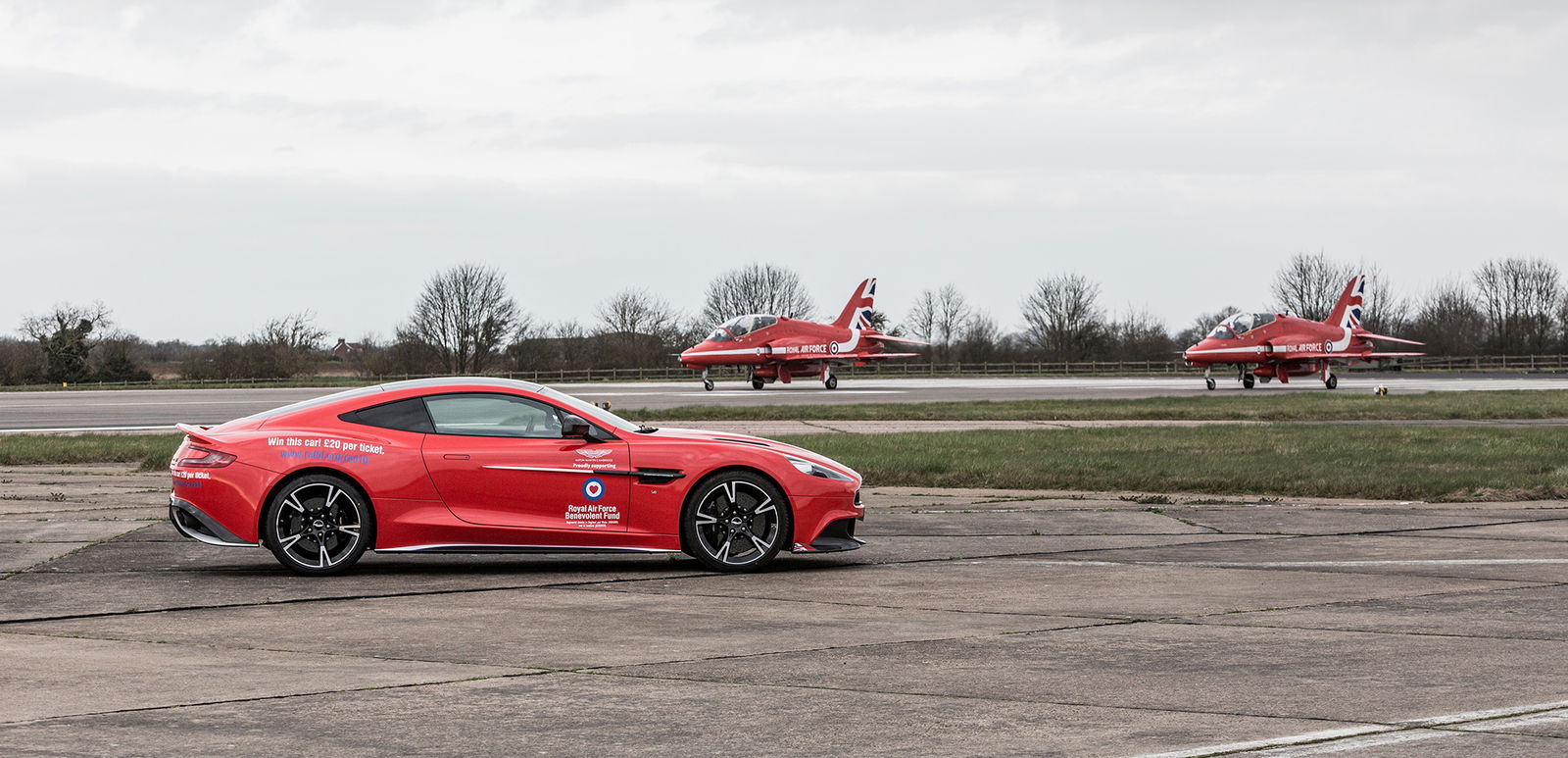 You Could Win This Super-Exclusive Aston Martin Vanquish S Red Arrow For £20