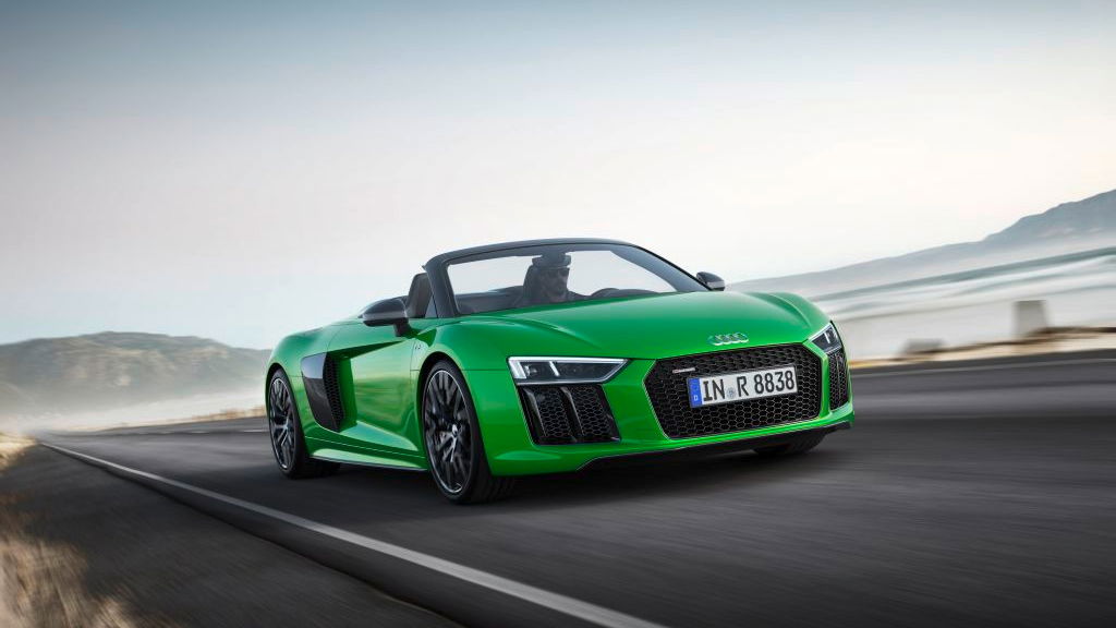 The Audi R8 V10 Plus Spyder Is 602bhp Of Noise And Sky