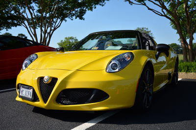 The little Alfa was an absolute joy to observe and follow on the twisty roads at which it seemed very at home. It even managed to hold its own out on the highway and I never got the chance to catch up with the pack of Italian exotics that were leading the convoy.