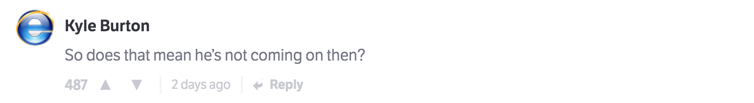 The 10 Best Comments On CT Last Week