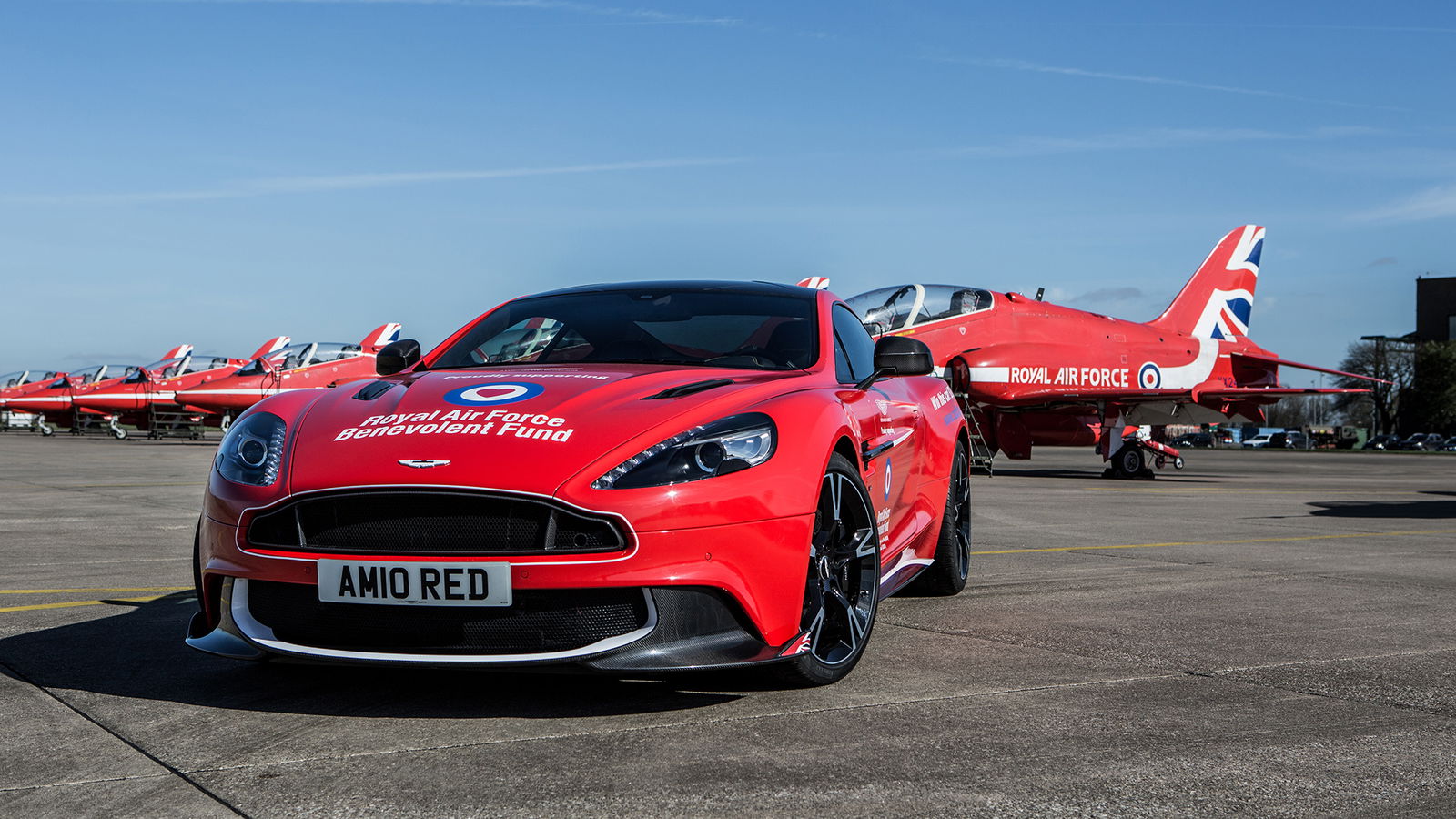 You Could Win This Super-Exclusive Aston Martin Vanquish S Red Arrow For £20