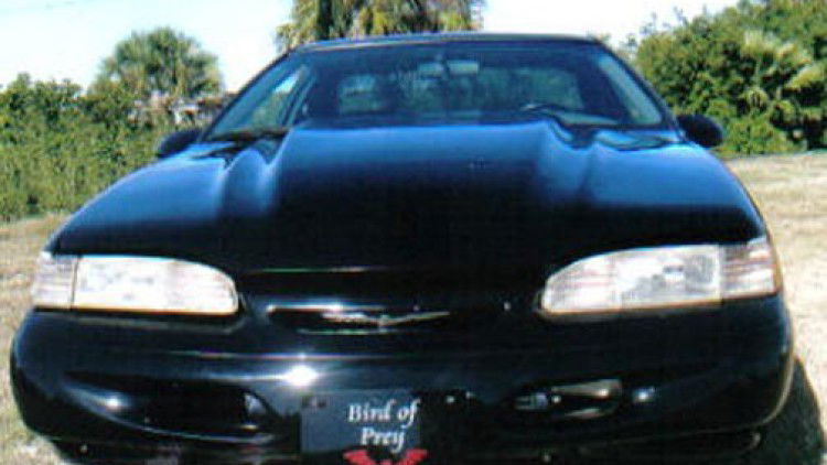 A picture from the 2009 Craigslist ad of what was allegedly the last surviving SVE Thunderbird.