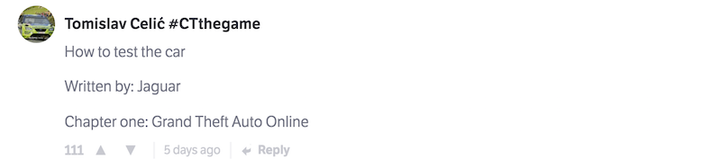 The 10 Best Comments On CT Last Week